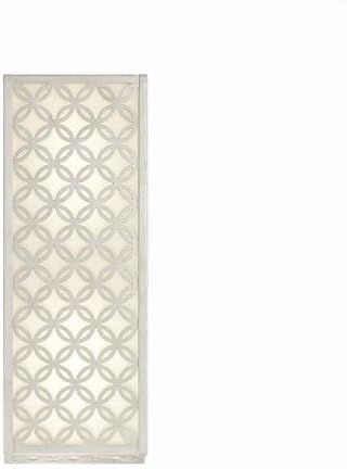 Eurofase Clover 18W 1 LED Outdoor Wall Lantern with Aged Silver Finish