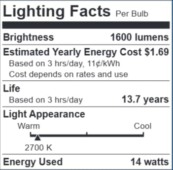Energetic BR40 LED Light Bulbs,Indoor Flood Light,Dimmable,2700K Soft White,110W Equivalent,1600LM,E26 Base,Recessed Can Lights,High Lumen,Flicker Free,UL Listed,4 Pack