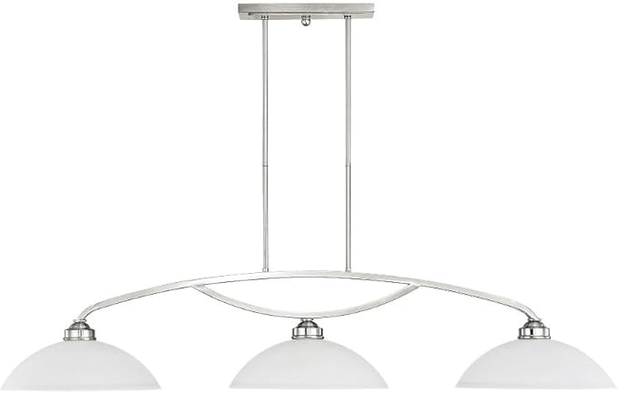 Livex Lighting 4224-91 Somerset Billiard/Island, 11.25x50.00x13.00, Silver