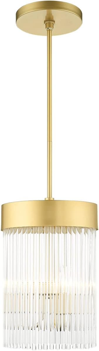 Livex Lighting 49828-33 3 Light Soft Gold Chandelier
