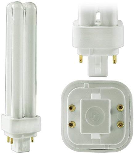 (8 Pack) PLC-18W 835, 4 Pin G24q-2, 18 Watt Double Tube, Compact Fluorescent Light Bulb, Replaces Sylvania 20672 - CF18DD/E/835/ECO and Philips 38332-3- PL-C 18W/835/4P/ALTO (6500 Kelvin, Daylight)