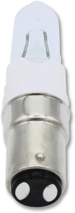 Technical Precision Replacement for Osram Sylvania 18858 Light Bulb 120 Volt 100 Watt Halogen Bulb T4 DC Bayonet Base - Clear BA15D Double Contact Bayonet Bulb - 1 Pack