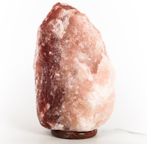 Natural Himalayan Salt Lamp (4–6 lbs) – Hand-Carved Crystal Rock Lamp for Home, Bedroom, Office & Spa Décor