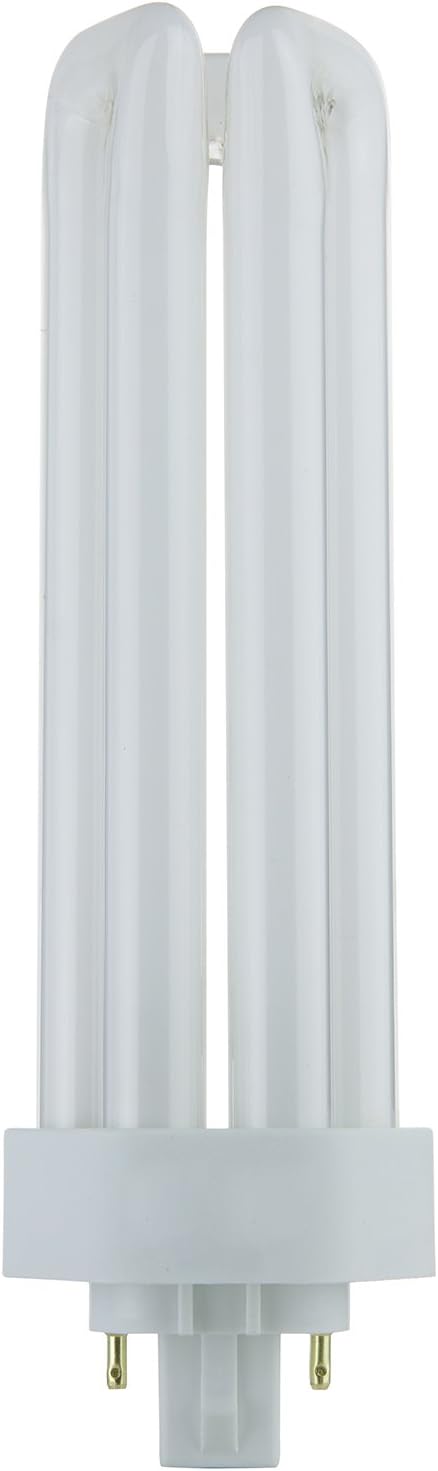 Sunlite PLT42/E/SP41K Compact Fluorescent Plug-in Triple Tube Light, 42 Watts, 4-Pin GX24Q4 Base, 3200 Lumens, 4100K Cool White, 10 Pack