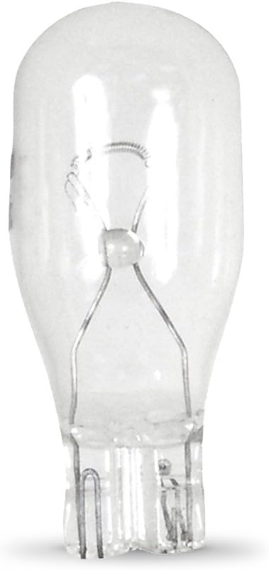 Feit Electric BP5XN-12 12-Volt 5-Watt T-5 Wedge Base Xenon Light Bulb, 3000K, Bright White Replacement Bulb