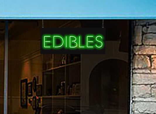 Edibles Neon Sign
