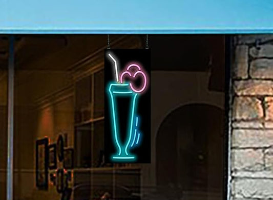 Soda Glass Neon Sign