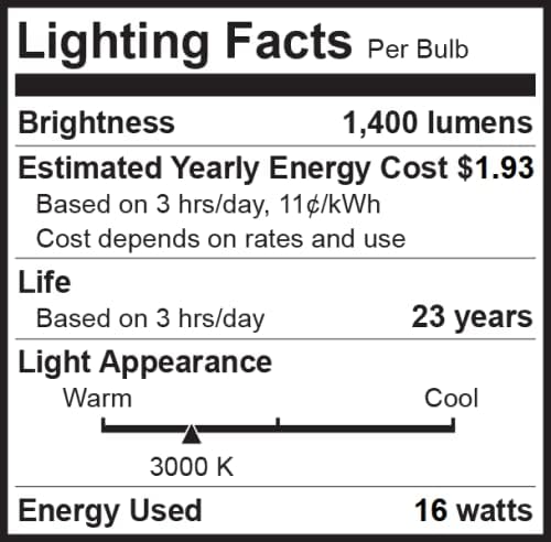 Bioluz BR40 LED Light Bulb 90 CRI Light Bulbs - Dimmable Flood Light (Uses 16W) Soft White 3000K Led Bulbs 110° Beam Angle Indoor & Outdoor Lighting Title 20 High Efficacy Lightbulb - Pack of 10