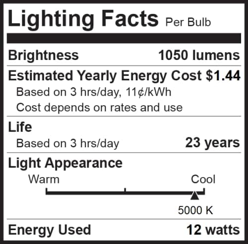 Bioluz LED 10 Pack PAR38 LED Light Bulb 90 CRI 12W = 100-120 Watt Replacement, Daylight 5000K, Dimmable Light Bulbs Flood Lights Outdoor/Indoor UL Listed Light Bulbs Title 20 High Efficacy LED Bulbs