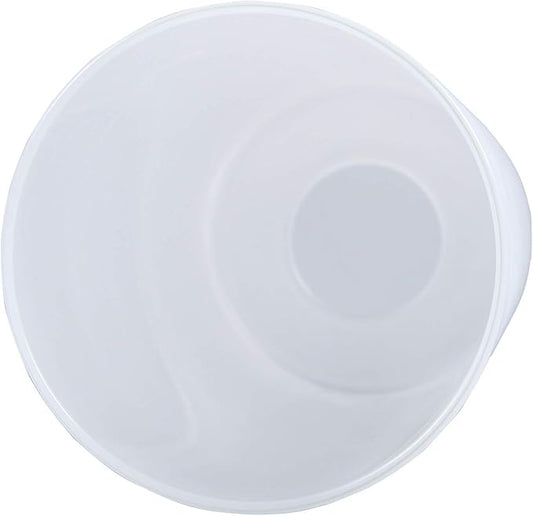 GoLucky Glass Cylinder Shade Accessory - Glass Lamp Fixture Shade Replacement - 1-5/8 Inch Fitter - 4"D x 7"H