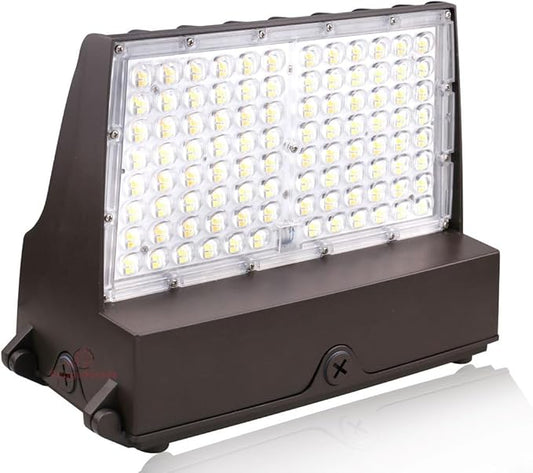 RuggedGrade 120W - Norani Series - Full Cutoff LED Downlight with Photocell - Wattage Selectable - 17,000 Lumens - Color Selectable 3000K/4000K/5000K - Outdoor LED Light - DLC 5.1 Premium
