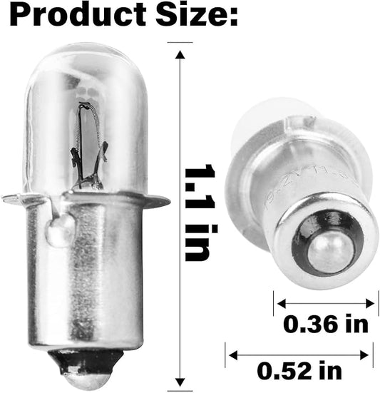 Ameri 19.2 Volt bulb Flashlight/Worklight Replacement XENON Bulbs 19v for CRAFTSMAN(4Pack)