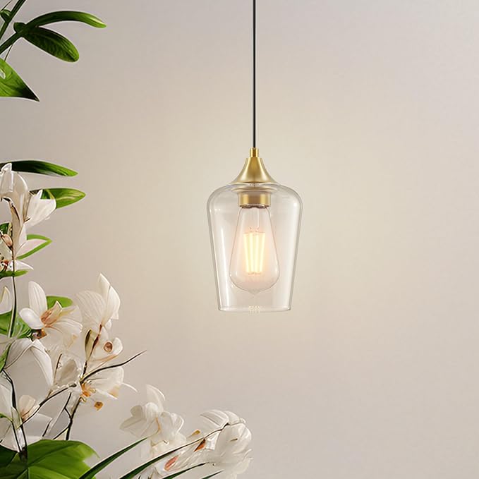 Ralbay 10 Pack Vintage LED Edison Bulbs ST48, 60W Equivalent, Bright Natural White Light 4500K, Clear Glass E26 Medium Base