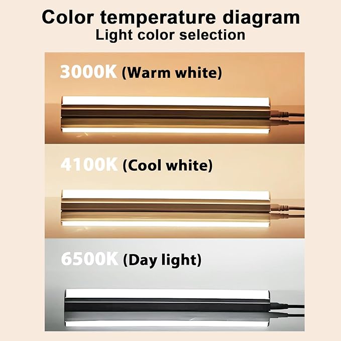 8 Pack 24 inch F17T8/841 17 Watts Light Bulb, 2 Foot Straight Fluorescent Tube T8 Tube Light, 4100K Cool White 1400 Lumen G13 Medium Bi-Pin Cap 8 Count