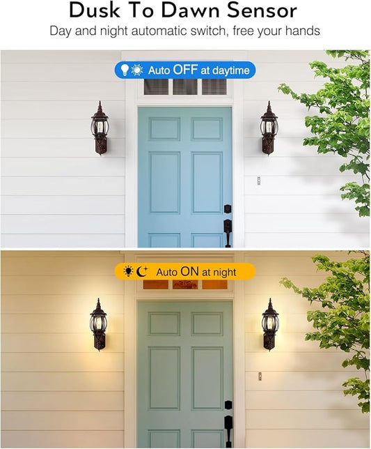 VIANIS 2 Pack Exterior Wall Lantern, Oil-Rubbed Bronze Outdoor Light Fixture Wall Mount, Anti-Rust Outside Porch Lights for House, Waterproof Outdoor Sconce Lighting Lamp, Coach Lights for Garage