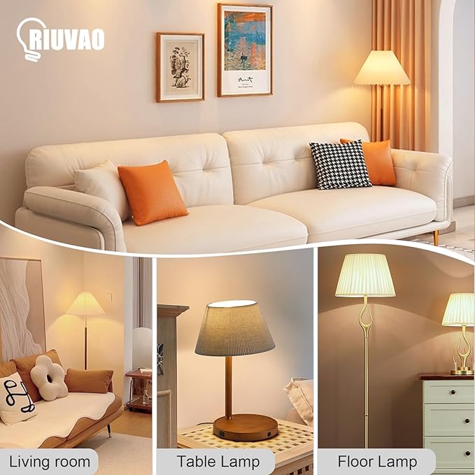 LED Light Bulb 200W Equivalent 2500 Lumen Super Bright 3000K Daylight White 20W Led Bulb E26/E27 Medium Base for Home Garage Warehouse Indoor Outdoor Led Corn Light Bulb Pack of 6