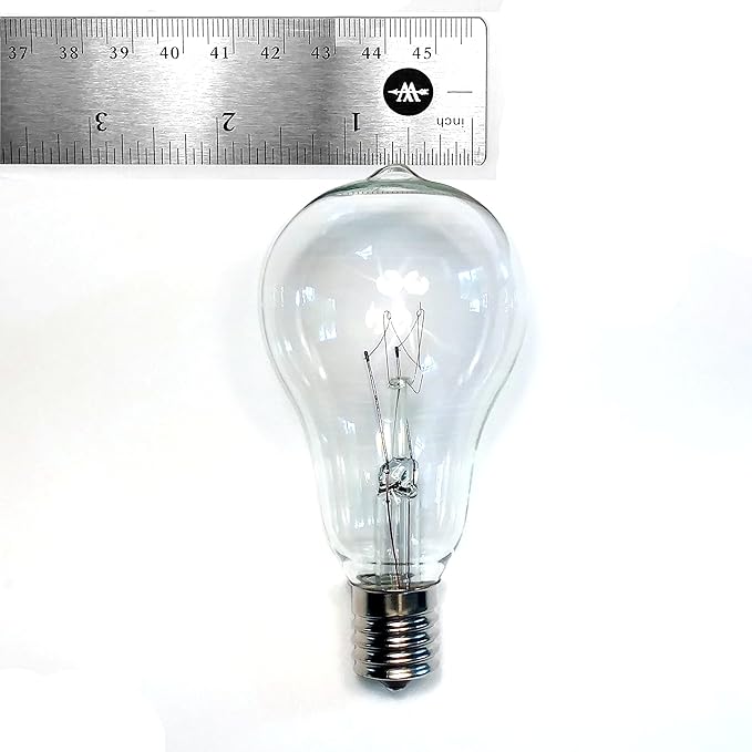 Hometown Evolution, Inc. Box of 25 PS50 Clear 7 Watt C9 (E17) Intermediate Base Replacement Bulbs