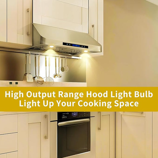 Par20 Flood 39W 120V Light Bulbs, 6Pcs Par20 Halogen Light Bulbs, E26 Medium Base, 2700K Warm Lighting for Range Hood Bulbs, Track, Oven, Ceiling Can Lamp