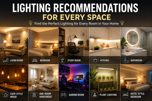 Lighting recommendations based on room layout😃