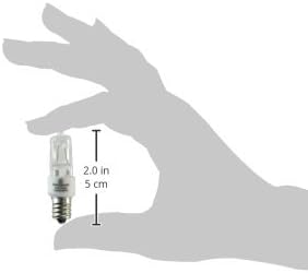 Westinghouse Clear Lighting 0624500, 60w T3 Incandescent Single-End Xenon Krypton E12 (Candelabra) Base, 120v, 1 Count (Pack of 1)