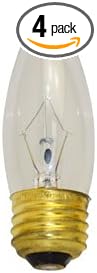 Technical Precision Replacement for Sylvania 40B10 Light Bulb 4 Pack