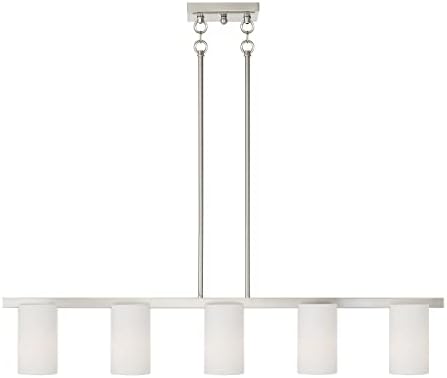 Livex Lighting 1327-91 Astoria 5-Light Chandelier, Brushed Nickel