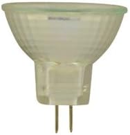 Technical Precision Replacement for Sightsational Fiber Optic Angels - 12 to 24-inch Light Bulb MR11 6V 5W Halogen Bulb - G4 Base - Clear Glass Finish - 1 Pack