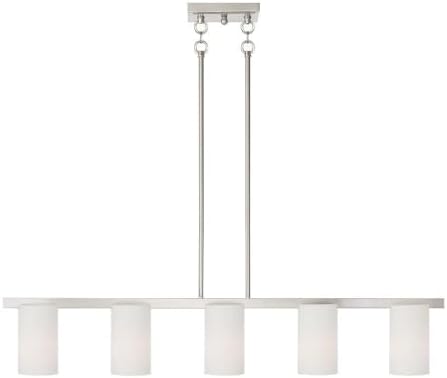 Livex Lighting 1327-91 Astoria 5-Light Chandelier, Brushed Nickel