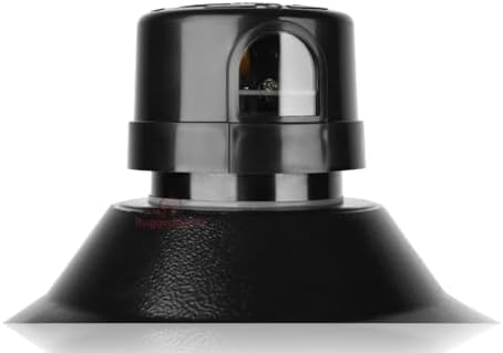RuggedGrade 120W LED Post Top Light - Morati Series - 14,800 Lumen - Color Selectable 3000K/4000K/5000K - Slip Fit Mount - Photocell & Bypass for Dusk to Dawn Control - Black Housing - DLC 5.1 Premium
