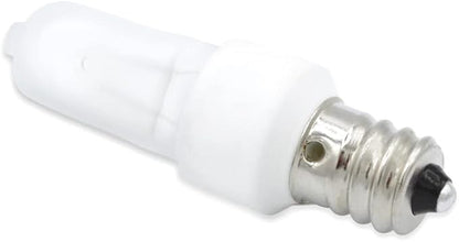 Technical Precision 60 Watt KX60FR/E12 JD Replacement Bulb 120V 60W T3 Krypton Replacement Bulb - Frosted - 2700K Warm White - 10 Pack