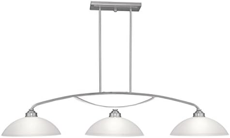 Livex Lighting 4224-91 Somerset Billiard/Island, 11.25x50.00x13.00, Silver