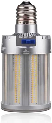 RuggedGrade Aries IV Series 270W LED Corn Light Bulb | 39,150 Lumens | 5000K Bright White | E39 Base | Energy Efficient LED Light | DLC 5.1 Premium