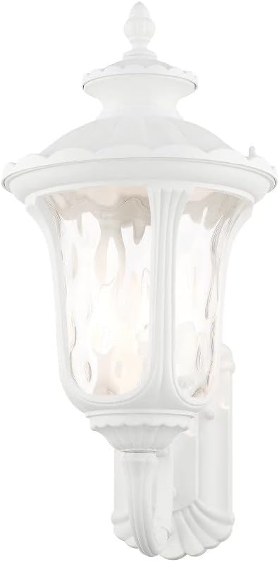 Livex Lighting 7856-07 Oxford 3 Light Outdoor Wall Lantern, Bronze