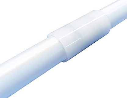 NUWATT T8 LED 8 FT Tube Frosted Lens (15 Pack) 42W 5500 Lumens 5000k, 120-277V; Double Pins, Breaks Down into 2-4 FT Fixtures, (15 Pack)
