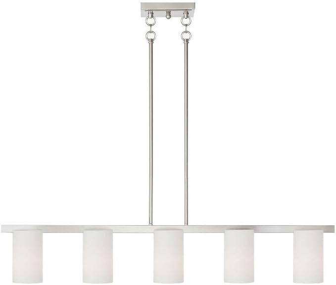 Livex Lighting 1327-91 Astoria 5-Light Chandelier, Brushed Nickel