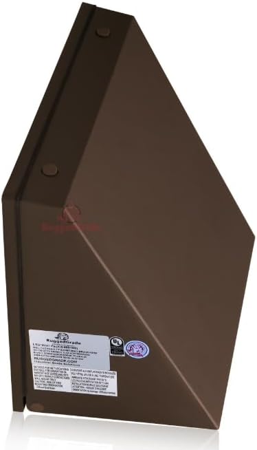 RuggedGrade 40W - Tucana III TunableTech Series - LED Wall Pack Light with Photocell - 5,800 Lumens - Color Selectable 3000K/4000K/5000K - Outdoor LED Light - DLC 5.1 Premium