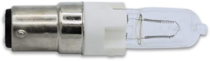 Technical Precision Replacement for Osram Sylvania 18858 Light Bulb 120 Volt 100 Watt Halogen Bulb T4 DC Bayonet Base - Clear BA15D Double Contact Bayonet Bulb - 1 Pack
