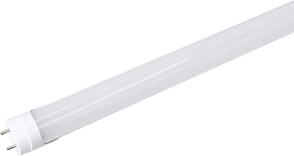 LightingWill LED T8 Light Tube 2FT, Natural White 4000K, Dual-End Powered Ballast Bypass, 1000Lumens 10W 4W Fluorescent Equivalent, Frosted Cover, AC85-265V Lighting Tube Fixtures, 1 Pack