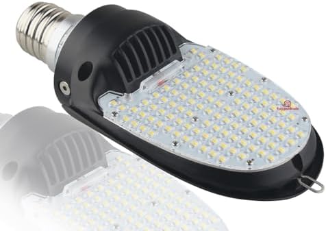 RuggedGrade Arcana II Series 54W E39 LED Corn Bulb - 6,900 Lumens - 5000K Bright White - Replaces 125-175W Metal Halide - Commercial LED Retrofit Bulb - DLC 5.1 Premium