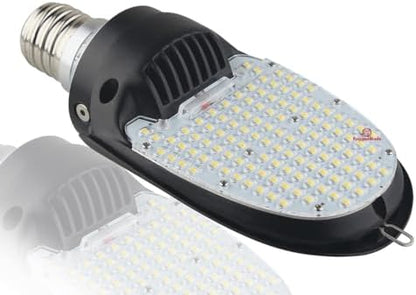 RuggedGrade Arcana II Series 54W E39 LED Corn Bulb - 6,900 Lumens - 5000K Bright White - Replaces 125-175W Metal Halide - Commercial LED Retrofit Bulb - DLC 5.1 Premium
