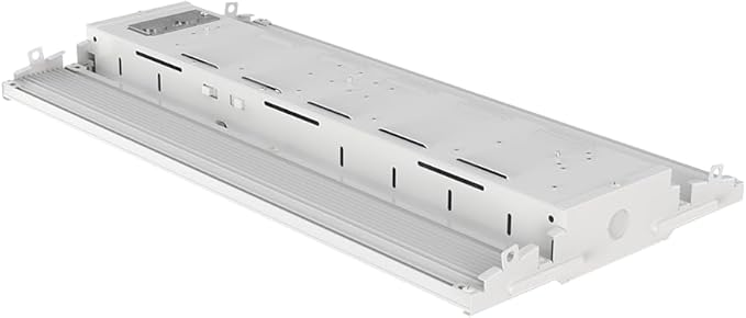 Lithonia Lighting Compact Pro LED High Bay Light, Ceiling Lighting Fixture, Adjustable 24000/27000/30000 Lumens, Selectable 4000K/5000K, MVOLT 120-277V (CPHB ALO16 MVOLT SWW9 80CRI DWH)