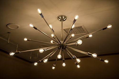 Leools Dimmable G16.5 LED Bulbs,6W E26 Edison LED Light Bulbs,Warm White 2700K,600lm,6W Equal 60 Watt,G50 Globe Light Bulb for Pendant Vintage LED Filament Edison Candle Bulb with Decorative, 6Pack.