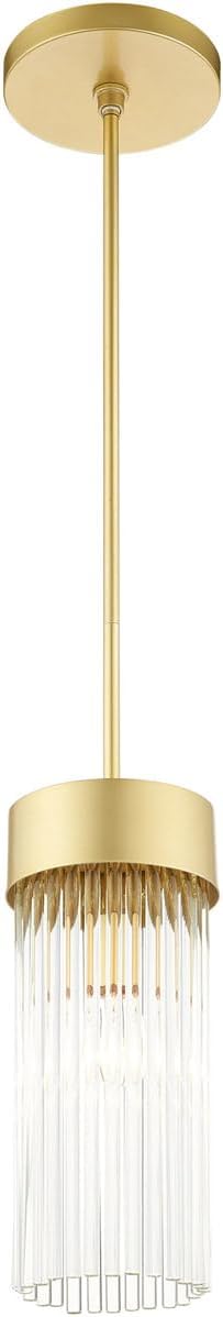 Livex Lighting 49829-33 1 Light Soft Gold Chandelier