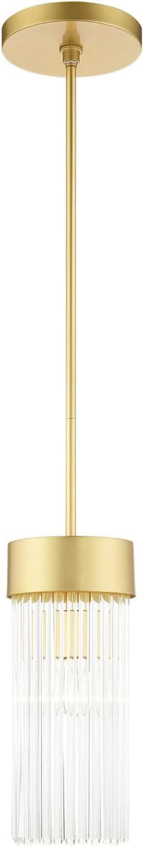 Livex Lighting 49829-33 1 Light Soft Gold Chandelier
