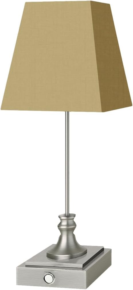 Rechargeable LED Table Lamps with Stepless Touch Control,Sliver Cordless Lamp for Living Room&Bedside&Patio&Shower,Small Desk Lamp(6000mAH Battery),1 Pack for Home Decor,Best Gifts for Family