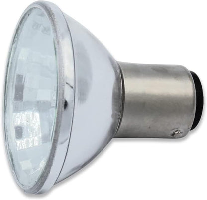 Technical Precision Replacement for Damar Gbf/Frost/ss 20W 12V ALR12 Light Bulb 20 Watts MR11 Halogen Bulb - BA15D Double Contact Bayonet Base - 1 Pack