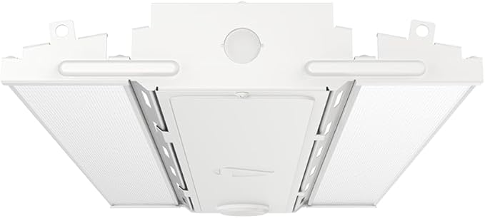 Lithonia Lighting Compact Pro LED High Bay Light, Ceiling Lighting Fixture, Adjustable 24000/27000/30000 Lumens, Selectable 4000K/5000K, MVOLT 120-277V (CPHB ALO16 MVOLT SWW9 80CRI DWH)