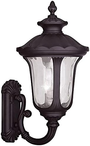 Livex Lighting 7856-07 Oxford 3 Light Outdoor Wall Lantern, Bronze