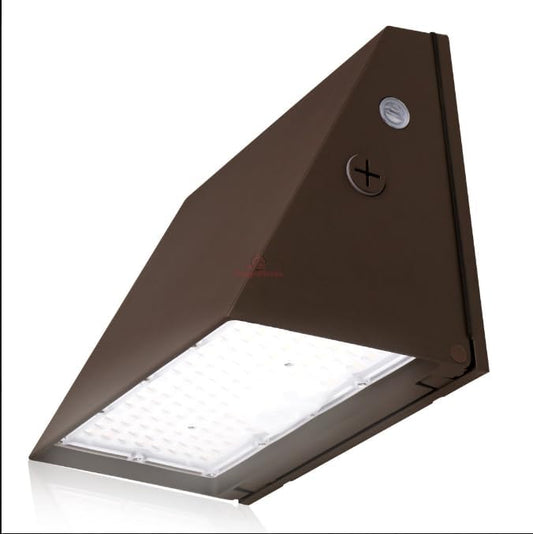 RuggedGrade 40W - Tucana III TunableTech Series - LED Wall Pack Light with Photocell - 5,800 Lumens - Color Selectable 3000K/4000K/5000K - Outdoor LED Light - DLC 5.1 Premium