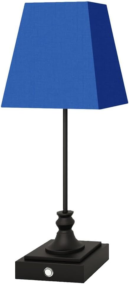 Rechargeable LED Table Lamps with Stepless Touch Control,Black Cordless Lamp for Living Room&Bedside&Patio&Shower,Small Desk Lamp(6000mAH Battery),1 Pack for Home Decor,Best Gifts for Family